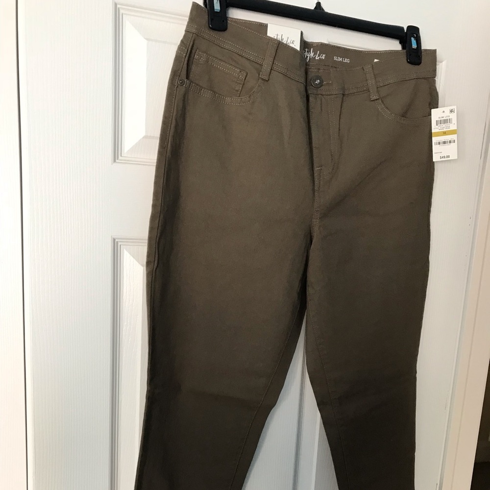 Light Brown slim jeans
